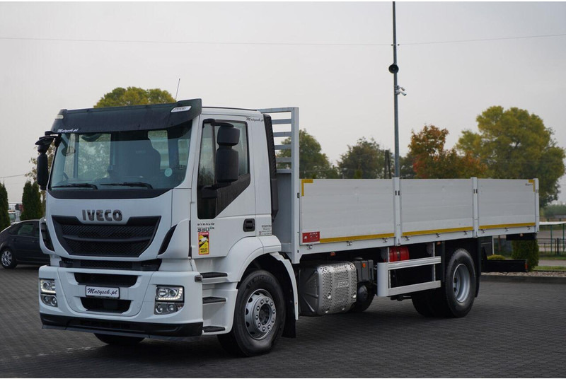 Iveco STRALIS 330 / SKRZYNIOWY- 7,4 M / 4 x 2 / EURO 6 - Dropside/ Flatbed truck: picture 1 Iveco STRALIS 330 / SKRZYNIOWY- 7,4 M / 4 x 2 / EURO 6 - Dropside/ Flatbed truck: picture 1