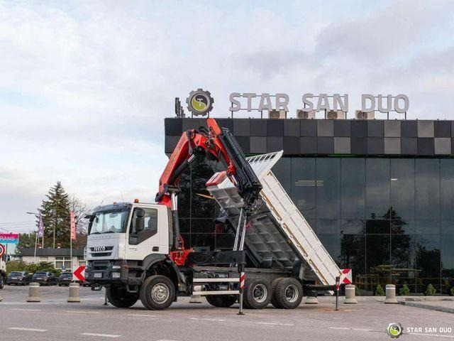 Iveco TRAKKER 360 6x6 PALFINGER PK 36002 Crane Kipper - Tipper, Crane truck: picture 1 Iveco TRAKKER 360 6x6 PALFINGER PK 36002 Crane Kipper - Tipper, Crane truck: picture 1