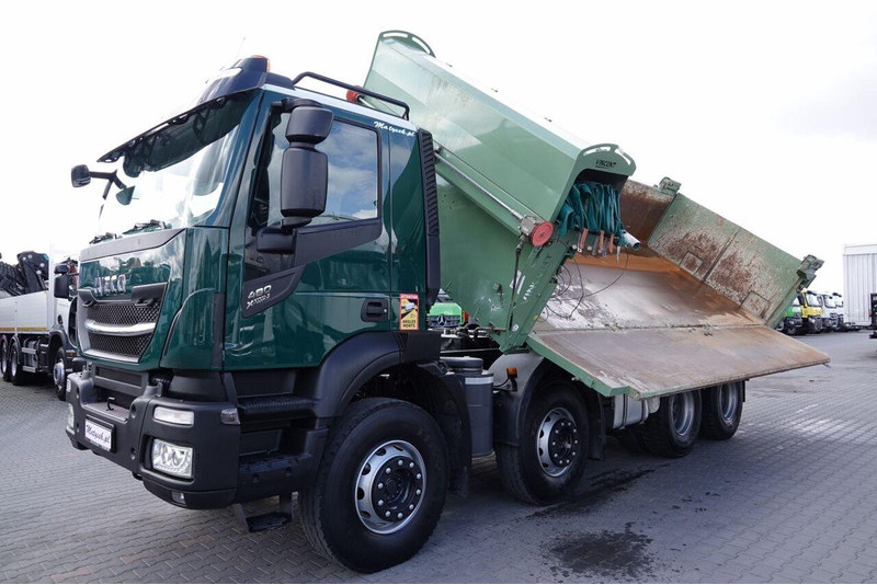 Tipper Iveco X-WAY 480 / 8X4 / WYWROTKA / HYDROBURTA / BORDMATIC / HYDROKLAPA: picture 9 Tipper Iveco X-WAY 480 / 8X4 / WYWROTKA / HYDROBURTA / BORDMATIC / HYDROKLAPA: picture 9