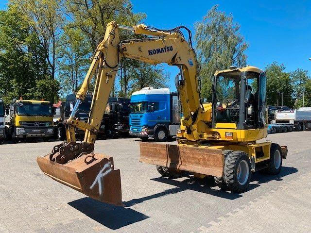 Komatsu PW 118 MR-8 - Wheel excavator: picture 3 Komatsu PW 118 MR-8 - Wheel excavator: picture 3