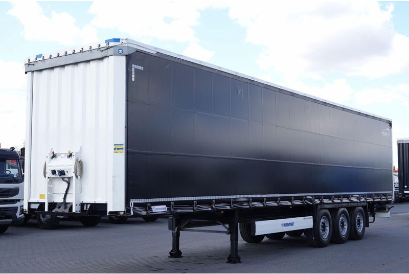 Krone FIRANKA / STANDARD / OPONY 100% / DACH PODNOSZONY / OŚ PODNOSZON - Curtainsider semi-trailer: picture 2 Krone FIRANKA / STANDARD / OPONY 100% / DACH PODNOSZONY / OŚ PODNOSZON - Curtainsider semi-trailer: picture 2