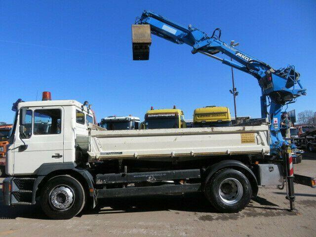 MAN 18.28 - Tipper, Crane truck: picture 3 MAN 18.28 - Tipper, Crane truck: picture 3