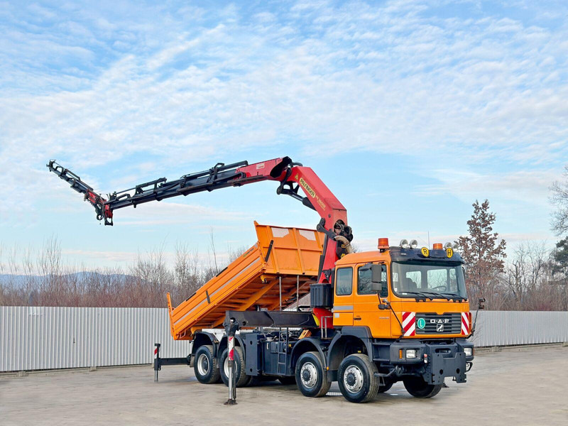 MAN 35.414 * PALFINGER PK 36002 +FUNK / 8x6 - Dropside/ Flatbed truck, Crane truck: picture 2 MAN 35.414 * PALFINGER PK 36002 +FUNK / 8x6 - Dropside/ Flatbed truck, Crane truck: picture 2