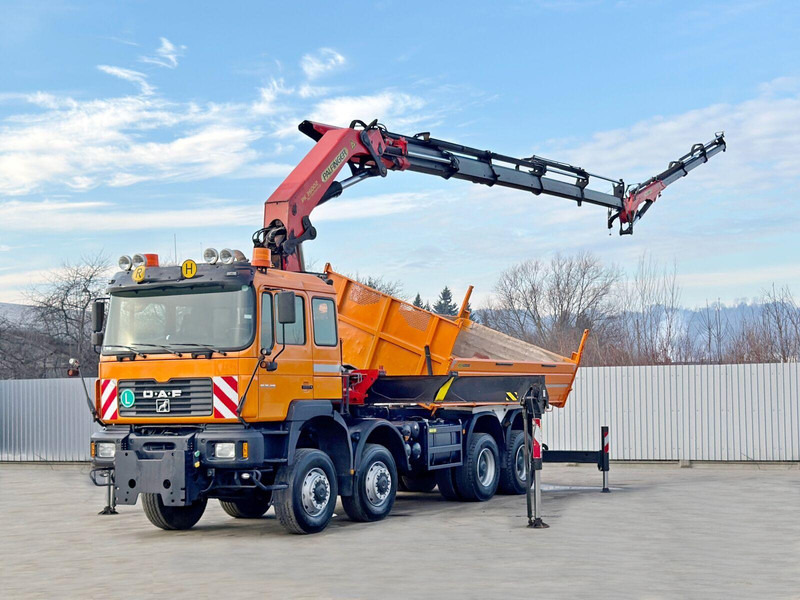 MAN 35.414 * PALFINGER PK 36002 +FUNK / 8x6 - Tipper, Crane truck: picture 5 MAN 35.414 * PALFINGER PK 36002 +FUNK / 8x6 - Tipper, Crane truck: picture 5