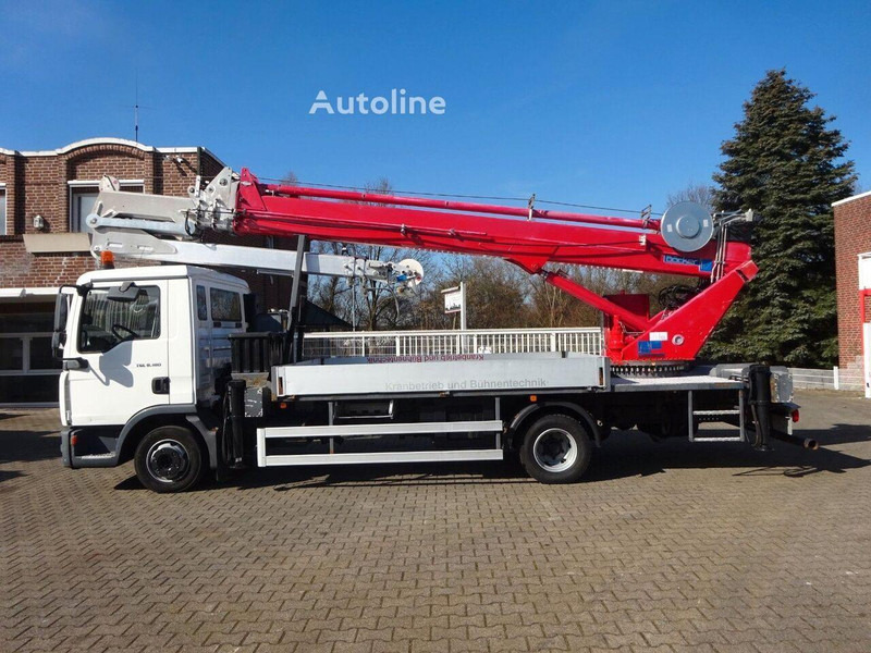 MAN 8.180 TGL - Flatbed+crane - Dropside/ Flatbed truck, Crane truck: picture 2 MAN 8.180 TGL - Flatbed+crane - Dropside/ Flatbed truck, Crane truck: picture 2
