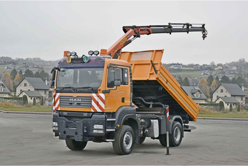 MAN TGA 18.360 - Tipper, Crane truck: picture 2 MAN TGA 18.360 - Tipper, Crane truck: picture 2