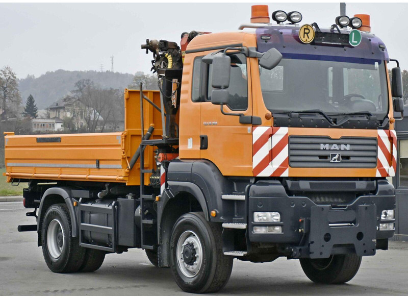 MAN TGA 18.360 - Tipper, Crane truck: picture 4 MAN TGA 18.360 - Tipper, Crane truck: picture 4