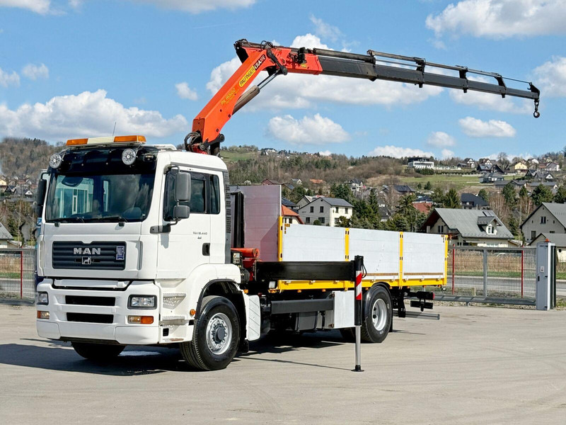 MAN TGA 18.440* PK 16502 + FUNK * 4x4 * TOP - Dropside/ Flatbed truck, Crane truck: picture 2 MAN TGA 18.440* PK 16502 + FUNK * 4x4 * TOP - Dropside/ Flatbed truck, Crane truck: picture 2