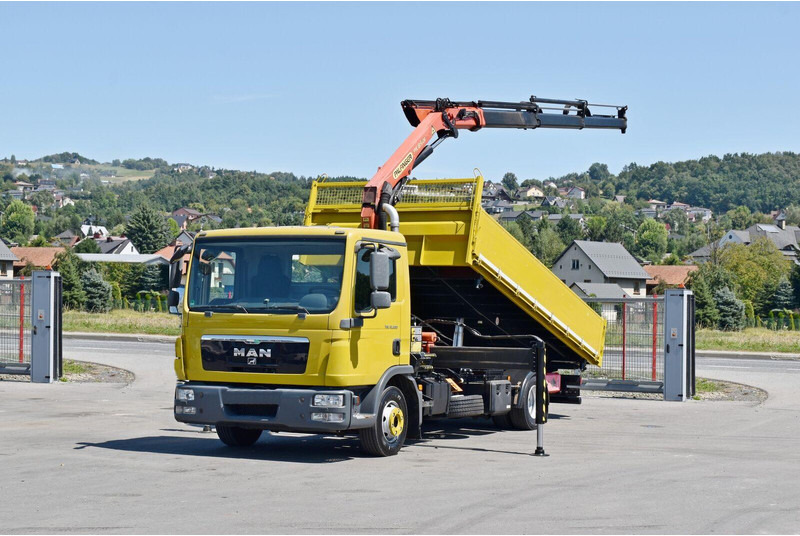 MAN TGL 12.220 - Tipper, Crane truck: picture 2 MAN TGL 12.220 - Tipper, Crane truck: picture 2