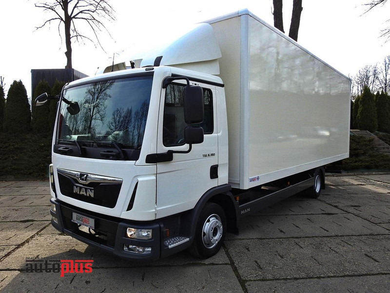 MAN TGL 8.18 KONTENER 16 PALET TEMPOMAT BLIŹNIACZE KOŁA 180KM [ 36 - Box truck: picture 1 MAN TGL 8.18 KONTENER 16 PALET TEMPOMAT BLIŹNIACZE KOŁA 180KM [ 36 - Box truck: picture 1