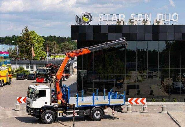 MAN TGM 18 250 4x4 PALFINGER PK 27001 HDS Crane Kra - Tipper, Crane truck: picture 1 MAN TGM 18 250 4x4 PALFINGER PK 27001 HDS Crane Kra - Tipper, Crane truck: picture 1