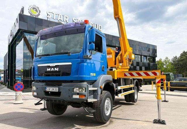 MAN TGM 18.330 4x4 MULTITEL J335 Truck Mounted Lift - Truck mounted aerial platform: picture 3 MAN TGM 18.330 4x4 MULTITEL J335 Truck Mounted Lift - Truck mounted aerial platform: picture 3