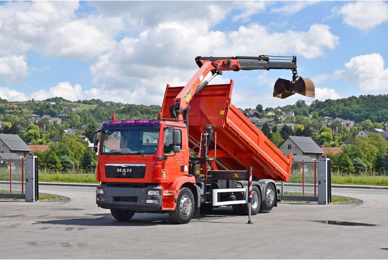 MAN TGM 26.340 - Tipper, Crane truck: picture 2 MAN TGM 26.340 - Tipper, Crane truck: picture 2