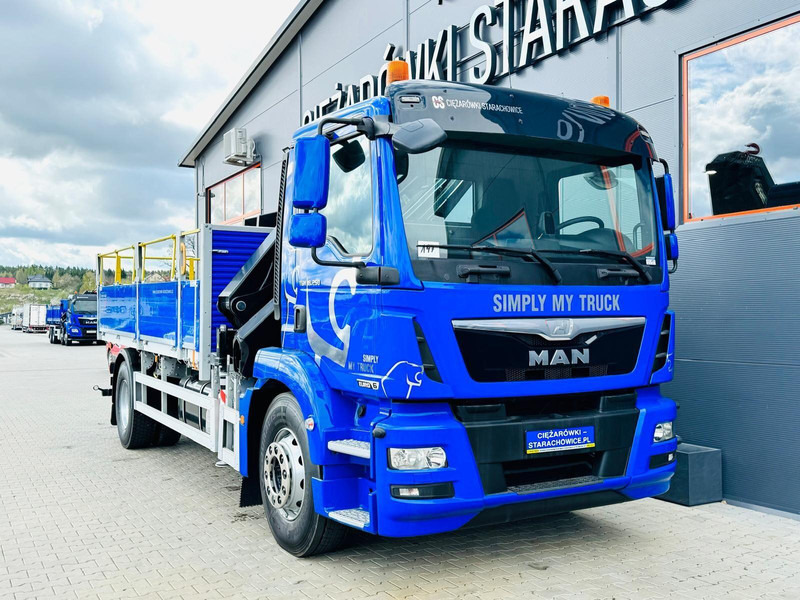 MAN TGM TGL TGS 18.250 - Dropside/ Flatbed truck, Crane truck: picture 3 MAN TGM TGL TGS 18.250 - Dropside/ Flatbed truck, Crane truck: picture 3