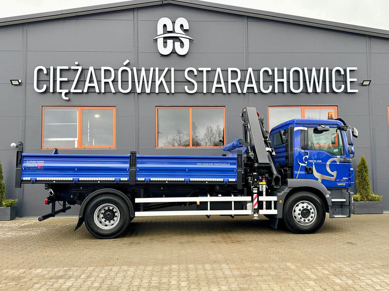 Tipper, Crane truck MAN TGM TGL TGS 18.250 // wywrotka 3-S + HDS HMF 1420 - K2 // bu: picture 6 Tipper, Crane truck MAN TGM TGL TGS 18.250 // wywrotka 3-S + HDS HMF 1420 - K2 // bu: picture 6
