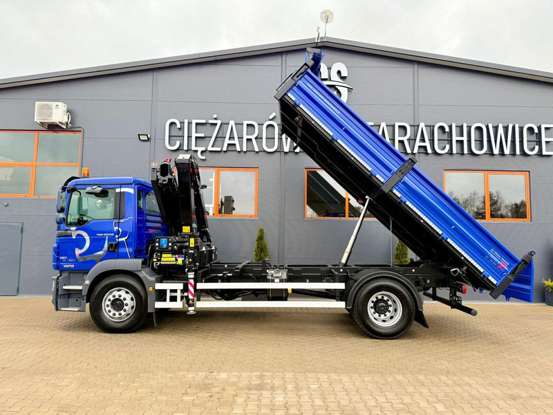 Tipper, Crane truck MAN TGM TGL TGS 18.250 // wywrotka 3-S + HDS HMF 1420 - K2 // bu: picture 19 Tipper, Crane truck MAN TGM TGL TGS 18.250 // wywrotka 3-S + HDS HMF 1420 - K2 // bu: picture 19