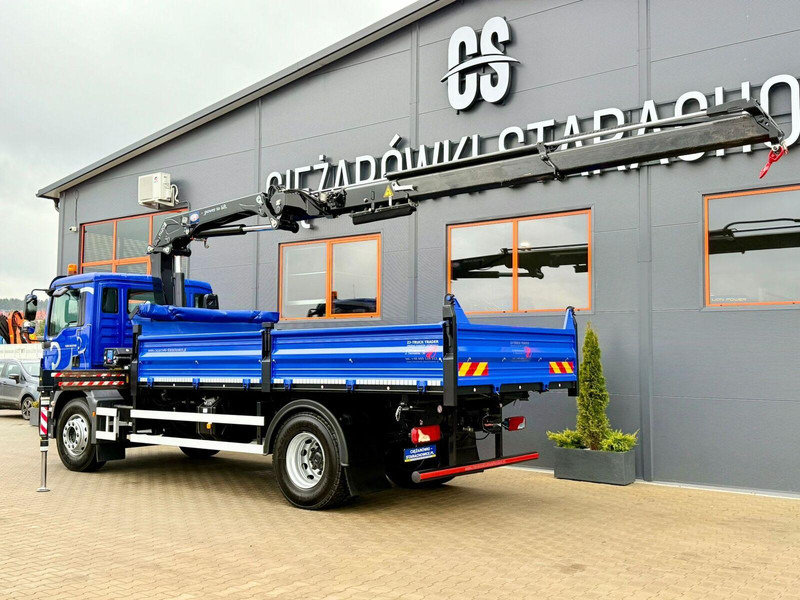 Tipper, Crane truck MAN TGM TGL TGS 18.250 // wywrotka 3-S + HDS HMF 1420 - K2 // bu: picture 12 Tipper, Crane truck MAN TGM TGL TGS 18.250 // wywrotka 3-S + HDS HMF 1420 - K2 // bu: picture 12