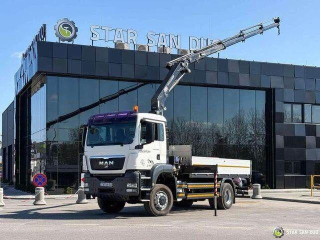 MAN TGS 18.360 4x4 HMF 1720 K4 Crane KRAN - Dropside/ Flatbed truck, Crane truck: picture 1 MAN TGS 18.360 4x4 HMF 1720 K4 Crane KRAN - Dropside/ Flatbed truck, Crane truck: picture 1