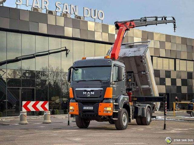 MAN TGS 18.480 PALFINGER PK 16502 HDS Crane,Kipper - Tipper, Crane truck: picture 3 MAN TGS 18.480 PALFINGER PK 16502 HDS Crane,Kipper - Tipper, Crane truck: picture 3