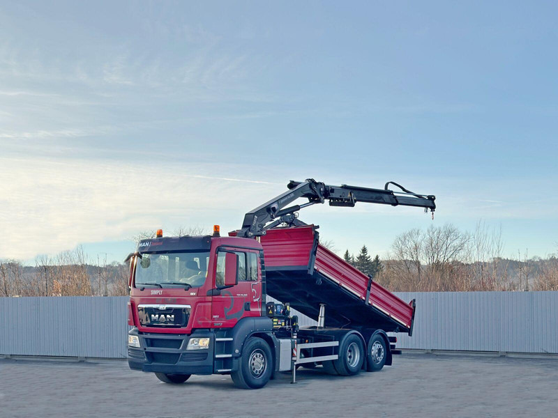 MAN TGS 26.360 Kipper 5,15m*HMF 1420 K2 + FUNK/6x2 - Tipper, Crane truck: picture 2 MAN TGS 26.360 Kipper 5,15m*HMF 1420 K2 + FUNK/6x2 - Tipper, Crane truck: picture 2