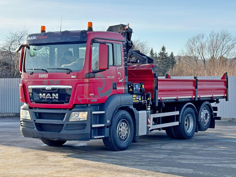 MAN TGS 26.360 Kipper 5,15m*HMF 1420 K2 + FUNK/6x2 - Tipper, Crane truck: picture 4 MAN TGS 26.360 Kipper 5,15m*HMF 1420 K2 + FUNK/6x2 - Tipper, Crane truck: picture 4