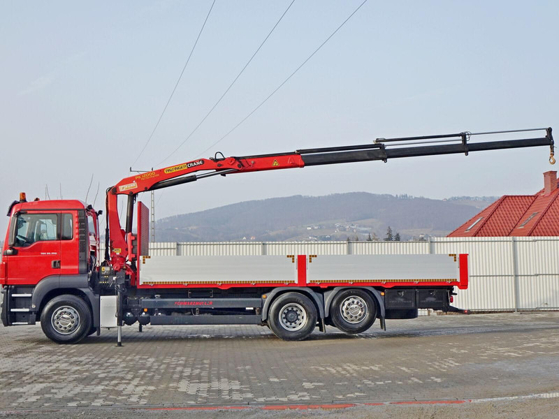MAN TGS 26.360* PRITSCHE 7,10m* PK 12000 + FUNK *TOP - Dropside/ Flatbed truck, Crane truck: picture 5 MAN TGS 26.360* PRITSCHE 7,10m* PK 12000 + FUNK *TOP - Dropside/ Flatbed truck, Crane truck: picture 5