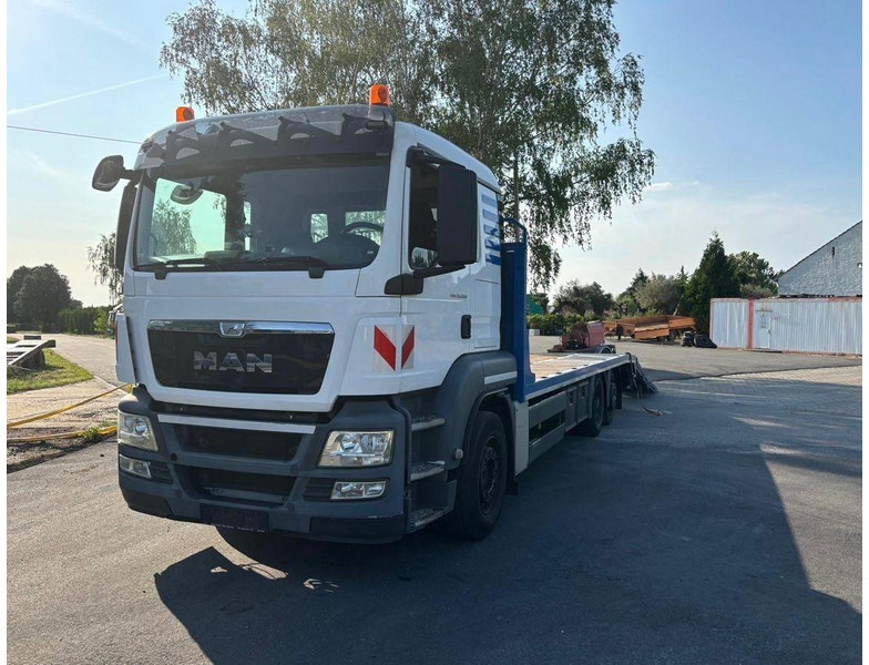 MAN TGS 26.360 machine / Autotransporter - Dropside/ Flatbed truck: picture 1 MAN TGS 26.360 machine / Autotransporter - Dropside/ Flatbed truck: picture 1