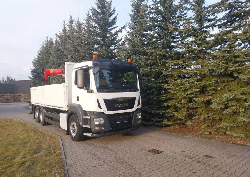 MAN TGS 26.400 Crane Palfinger PK 23001L - Dropside/ Flatbed truck, Crane truck: picture 2 MAN TGS 26.400 Crane Palfinger PK 23001L - Dropside/ Flatbed truck, Crane truck: picture 2