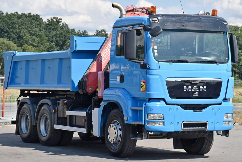 MAN TGS 26 400 - Tipper, Crane truck: picture 4 MAN TGS 26 400 - Tipper, Crane truck: picture 4
