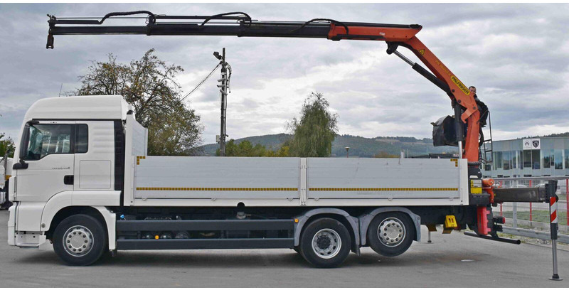 MAN TGS 26.440 * PRITSCHE 6,90 m + PK 16001 - K - Dropside/ Flatbed truck, Crane truck: picture 5 MAN TGS 26.440 * PRITSCHE 6,90 m + PK 16001 - K - Dropside/ Flatbed truck, Crane truck: picture 5