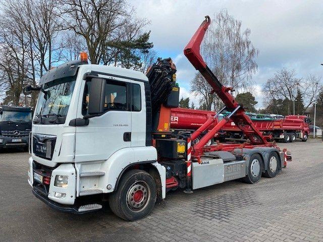 MAN TGS 26.480 - Hook lift truck, Crane truck: picture 1 MAN TGS 26.480 - Hook lift truck, Crane truck: picture 1