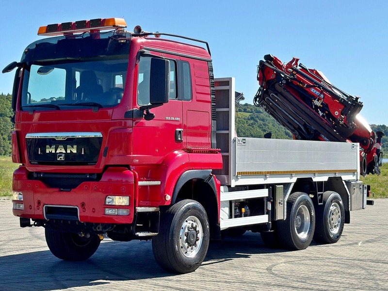 MAN TGS 28.480 * EFFER 255/5S + JIB 3S + FUNK * 6x4 * TOP - Dropside/ Flatbed truck, Crane truck: picture 4 MAN TGS 28.480 * EFFER 255/5S + JIB 3S + FUNK * 6x4 * TOP - Dropside/ Flatbed truck, Crane truck: picture 4