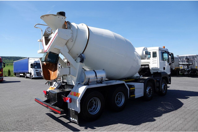 MAN TGS 32.400 / 8X4 / GRUSZKA / BETONOMIESZARKA / 9 M3 / IMER / MAN - Concrete mixer truck: picture 5 MAN TGS 32.400 / 8X4 / GRUSZKA / BETONOMIESZARKA / 9 M3 / IMER / MAN - Concrete mixer truck: picture 5