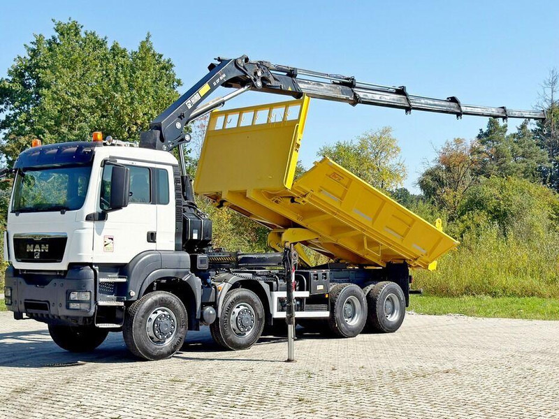 MAN TGS 32.510 * HIAB 288 EP - 5HIDUO/ FUNK * 8x8 - Tipper, Crane truck: picture 3 MAN TGS 32.510 * HIAB 288 EP - 5HIDUO/ FUNK * 8x8 - Tipper, Crane truck: picture 3
