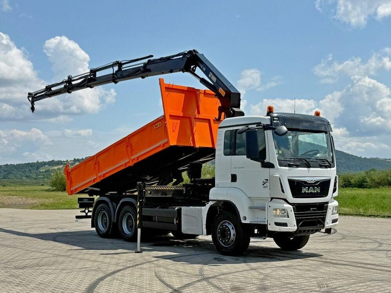 MAN TGS 33.440 * HIAB X-HIDUO 188 E-5 + FUNK * 6x4 - Tipper, Crane truck: picture 2 MAN TGS 33.440 * HIAB X-HIDUO 188 E-5 + FUNK * 6x4 - Tipper, Crane truck: picture 2