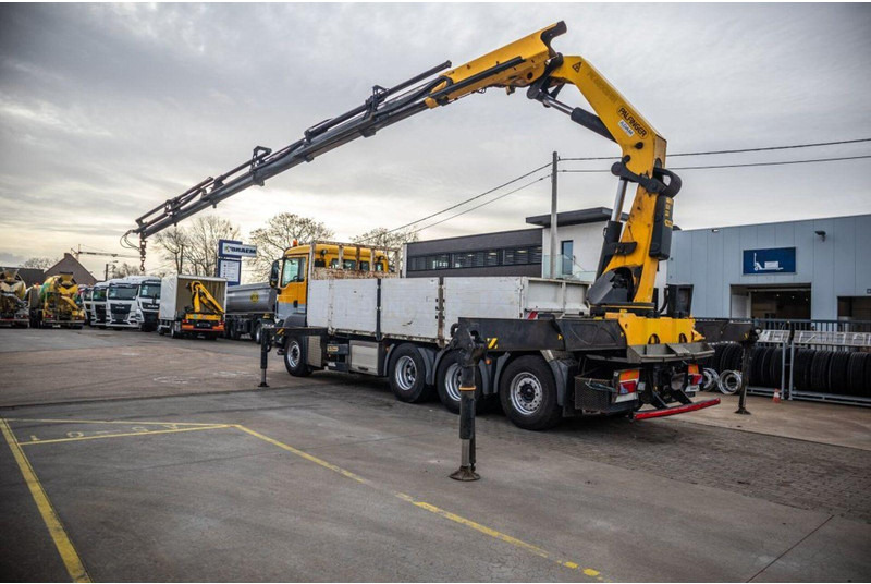 MAN TGS 35.440 8x4 Crane Palfinger PK 42002-SH - Dropside/ Flatbed truck, Crane truck: picture 4 MAN TGS 35.440 8x4 Crane Palfinger PK 42002-SH - Dropside/ Flatbed truck, Crane truck: picture 4