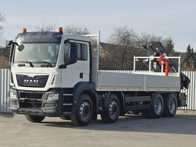 MAN TGS 35.440 * HIAB XS 244 HIPRO +FUNK / 8x4 - Dropside/ Flatbed truck, Crane truck: picture 4 MAN TGS 35.440 * HIAB XS 244 HIPRO +FUNK / 8x4 - Dropside/ Flatbed truck, Crane truck: picture 4