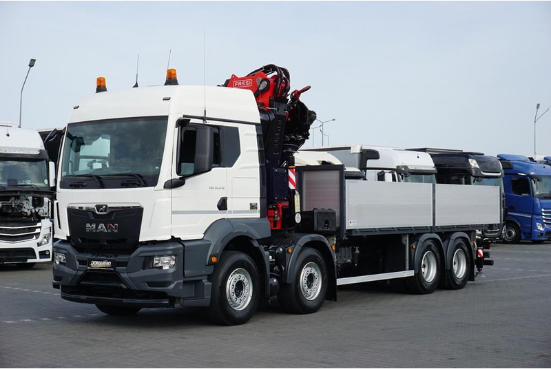 MAN TGS / 35.470 / E 6 / SKRZYNIOWY + HDS / FASSI F 545 / ŁAD. 13 10 - Dropside/ Flatbed truck, Crane truck: picture 3 MAN TGS / 35.470 / E 6 / SKRZYNIOWY + HDS / FASSI F 545 / ŁAD. 13 10 - Dropside/ Flatbed truck, Crane truck: picture 3