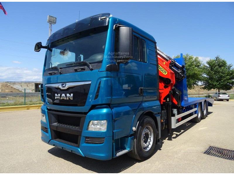 MAN TGX 26.480 6x4 Crane Palfinger PK 44002 + JIB - Dropside/ Flatbed truck, Crane truck: picture 1 MAN TGX 26.480 6x4 Crane Palfinger PK 44002 + JIB - Dropside/ Flatbed truck, Crane truck: picture 1