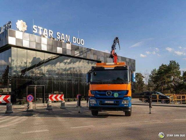 Mercedes-Benz ACTROS 2541 6x2 Palfinger PK 34002 Crane Winch - Dropside/ Flatbed truck, Crane truck: picture 4 Mercedes-Benz ACTROS 2541 6x2 Palfinger PK 34002 Crane Winch - Dropside/ Flatbed truck, Crane truck: picture 4