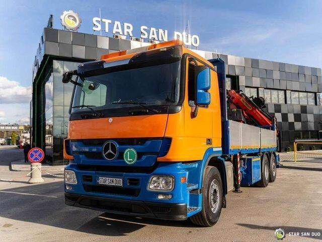 Mercedes-Benz ACTROS 2541 6x2 Palfinger PK 34002 Crane Winch - Dropside/ Flatbed truck, Crane truck: picture 5 Mercedes-Benz ACTROS 2541 6x2 Palfinger PK 34002 Crane Winch - Dropside/ Flatbed truck, Crane truck: picture 5