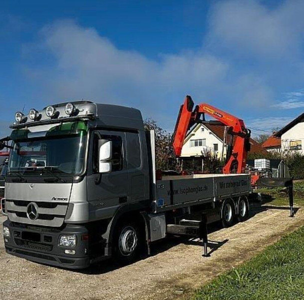 Mercedes-Benz ACTROS 2641 6x2 Crane PALFINGER PK 36002 - Dropside/ Flatbed truck: picture 1 Mercedes-Benz ACTROS 2641 6x2 Crane PALFINGER PK 36002 - Dropside/ Flatbed truck: picture 1