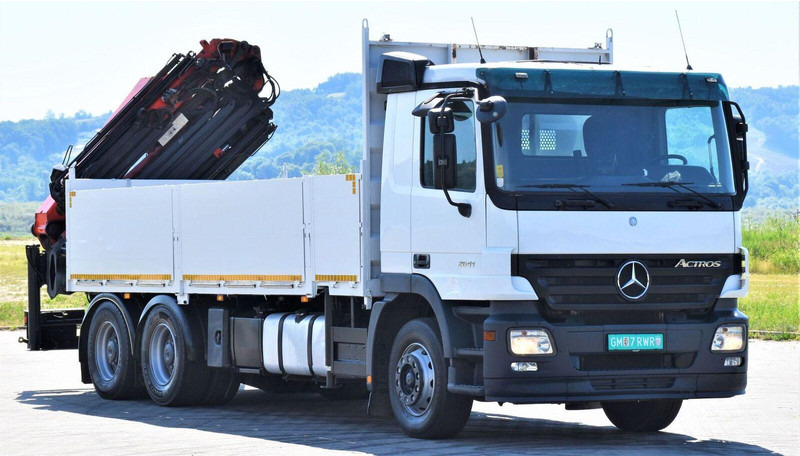 Mercedes-Benz ACTROS 2641 - Dropside/ Flatbed truck, Crane truck: picture 3 Mercedes-Benz ACTROS 2641 - Dropside/ Flatbed truck, Crane truck: picture 3