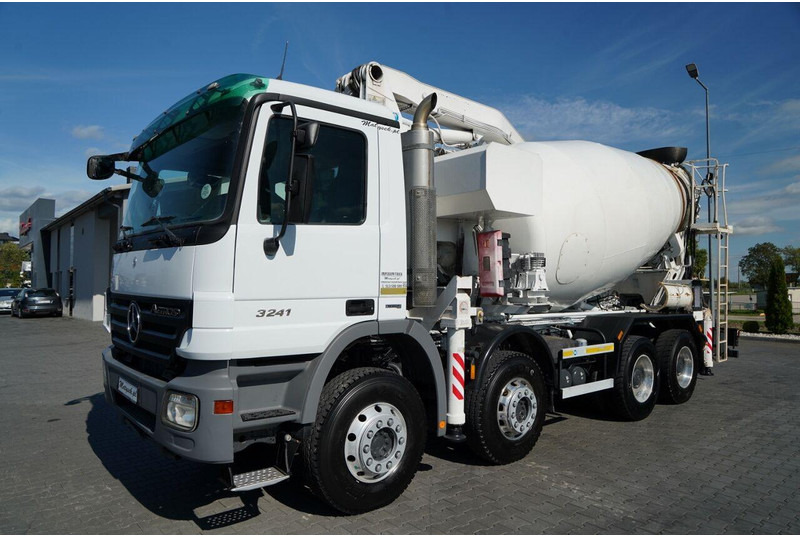 Mercedes-Benz ACTROS 3241 / POMPOGRUSZKA / 8X4 / BETONIARKA + POMPA SERMAC 3Z2 - Concrete mixer truck: picture 4 Mercedes-Benz ACTROS 3241 / POMPOGRUSZKA / 8X4 / BETONIARKA + POMPA SERMAC 3Z2 - Concrete mixer truck: picture 4