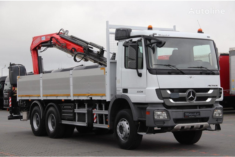 Mercedes-Benz ACTROS 3336 - Dropside/ Flatbed truck, Crane truck: picture 1 Mercedes-Benz ACTROS 3336 - Dropside/ Flatbed truck, Crane truck: picture 1