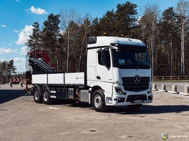 Mercedes-Benz ACTROS 3351 NEW 6x4 Fassi F485 Crane - Dropside/ Flatbed truck, Crane truck: picture 4 Mercedes-Benz ACTROS 3351 NEW 6x4 Fassi F485 Crane - Dropside/ Flatbed truck, Crane truck: picture 4