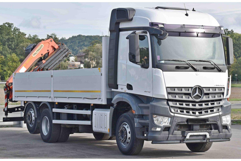 Mercedes-Benz AROCS 2542 - Dropside/ Flatbed truck, Crane truck: picture 3 Mercedes-Benz AROCS 2542 - Dropside/ Flatbed truck, Crane truck: picture 3