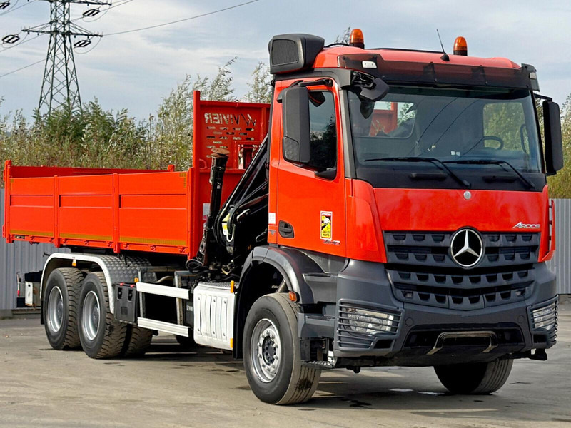 Mercedes-Benz AROCS 2640 - Tipper, Crane truck: picture 3 Mercedes-Benz AROCS 2640 - Tipper, Crane truck: picture 3