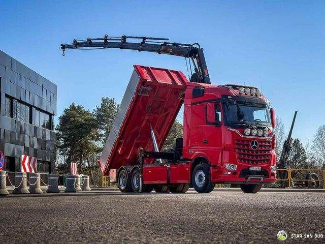 Mercedes-Benz AROCS 3358L 6x4 HIAB 192X-HIPRO E-6 Crane Kippe - Tipper, Crane truck: picture 3 Mercedes-Benz AROCS 3358L 6x4 HIAB 192X-HIPRO E-6 Crane Kippe - Tipper, Crane truck: picture 3