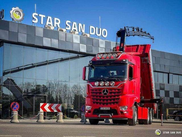 Mercedes-Benz AROCS 3358L 6x4 HIAB 192X-HIPRO E-6 Crane Kippe - Tipper, Crane truck: picture 4 Mercedes-Benz AROCS 3358L 6x4 HIAB 192X-HIPRO E-6 Crane Kippe - Tipper, Crane truck: picture 4